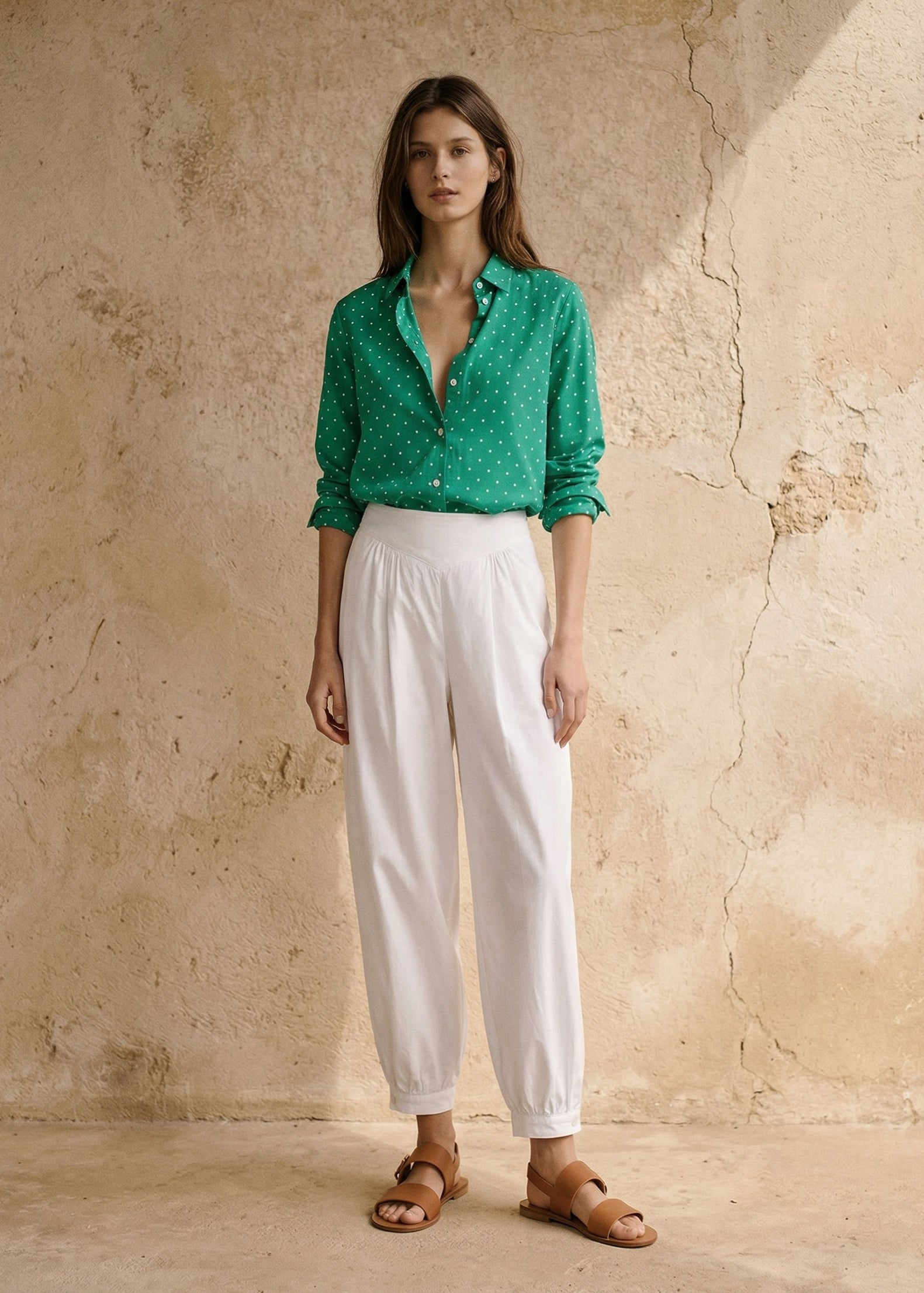 GARIA TURQUOISE SHIRT