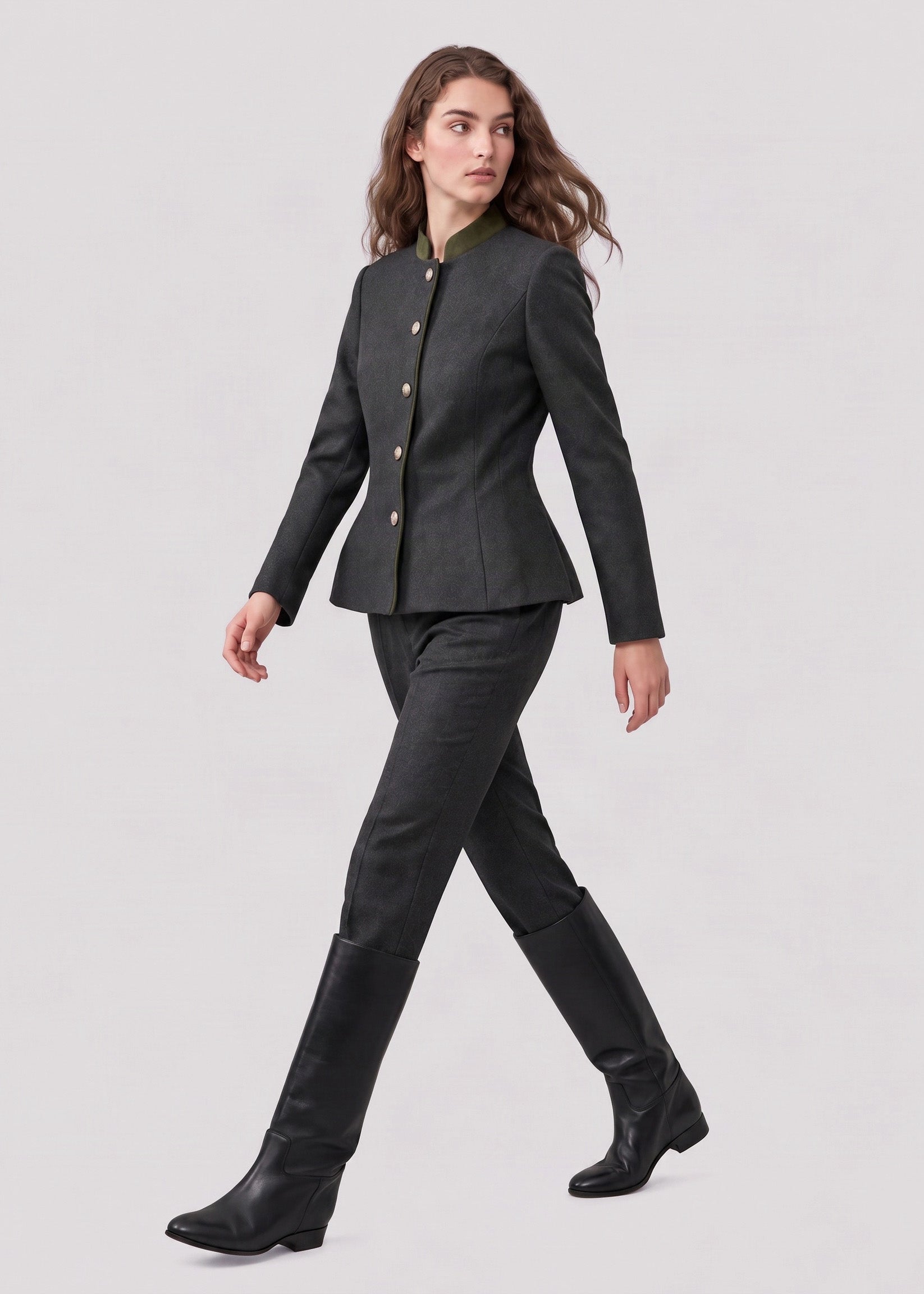 GRAY AUSTRIAN JACKET