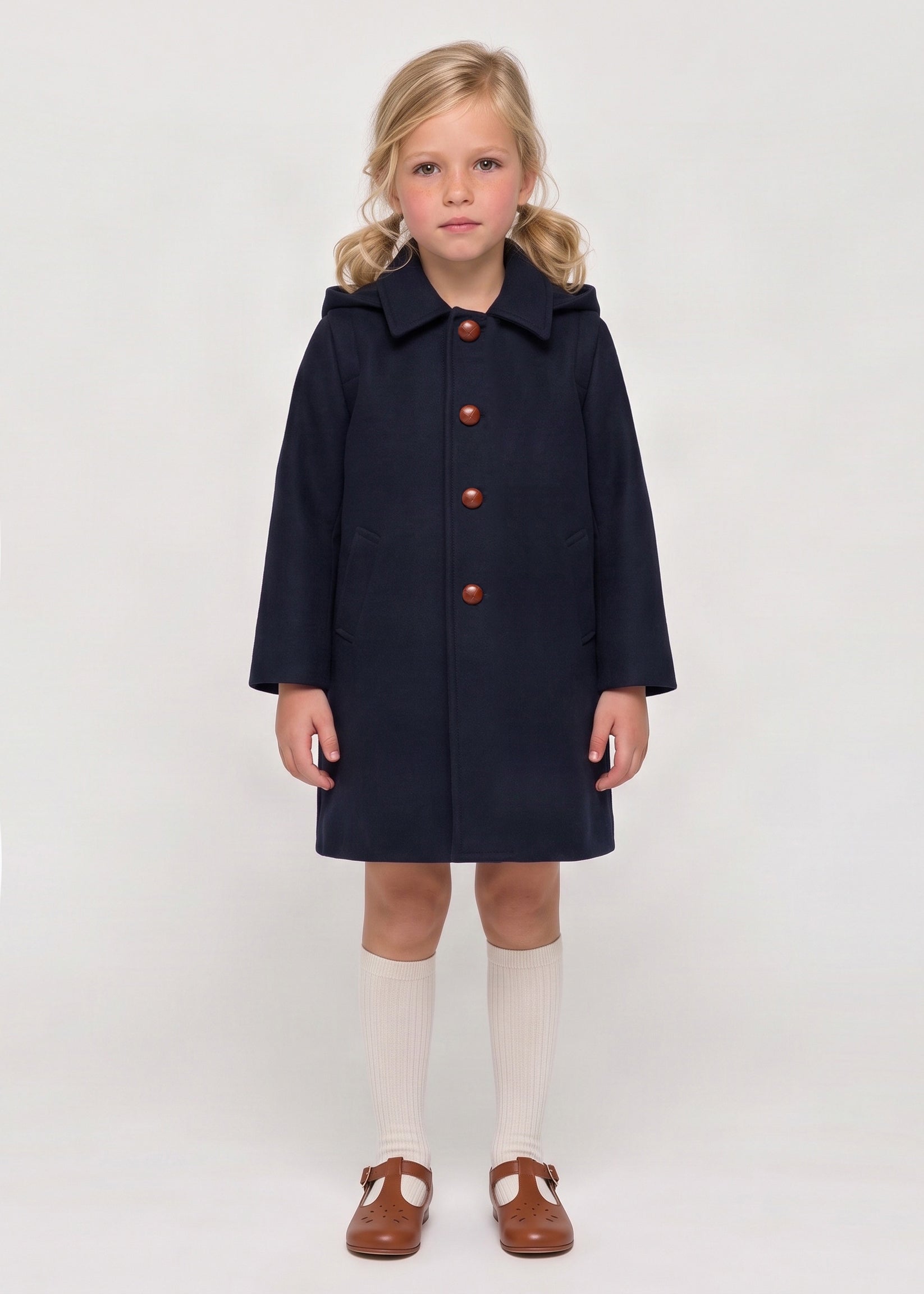 NAVY PETER COAT 