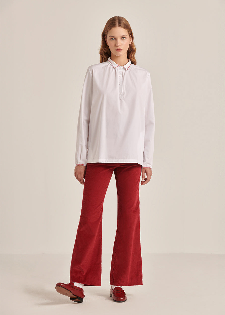 CAMISA NINA BLANCA