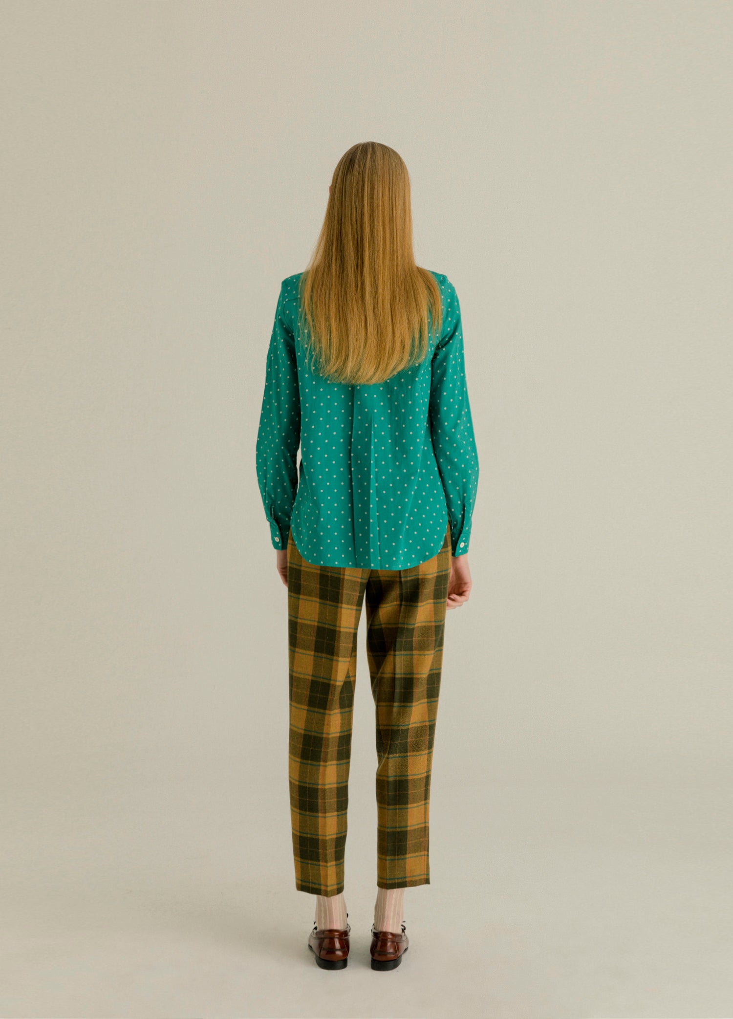 GARIA TURQUOISE SHIRT