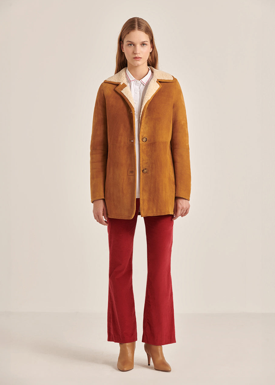 Prue Sheepskin Coat Kolonaki Autumn Winter 24 25