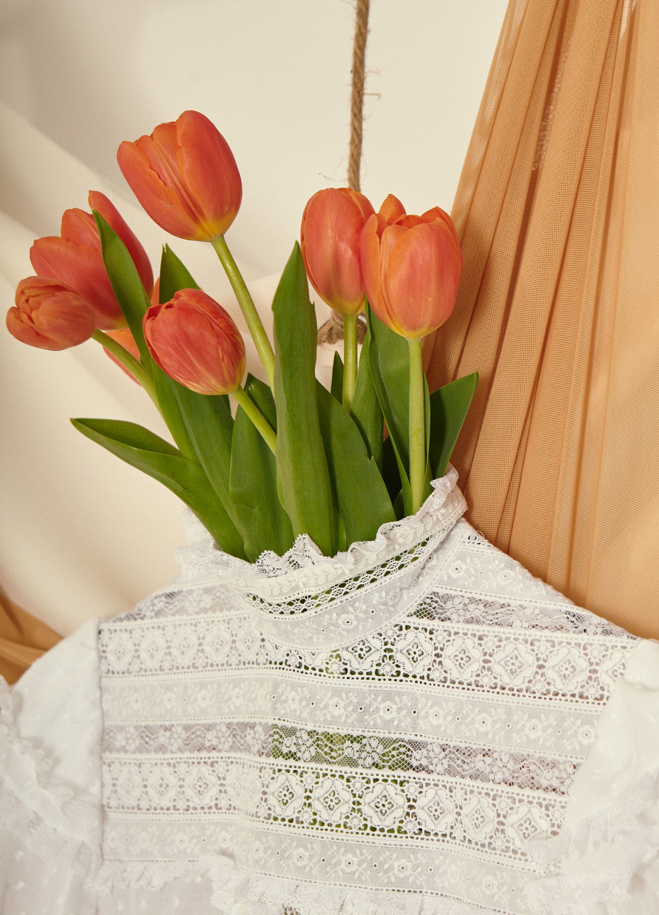 Detalle flores vestido